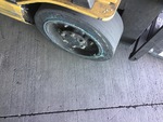Chassis with Right Front Tire