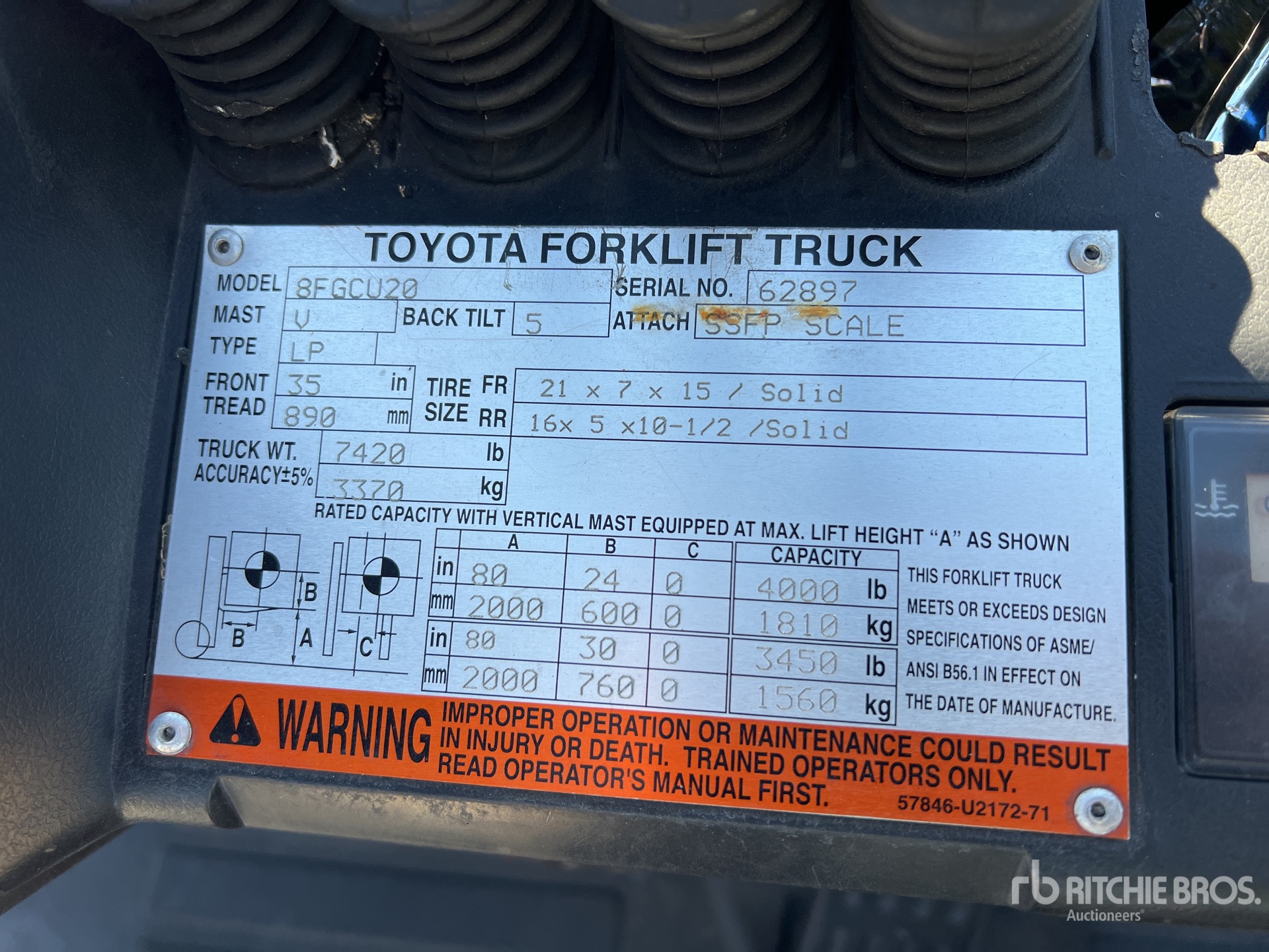 General Appearance with Numer seryjny/numer identyfikacyjny pojazdu