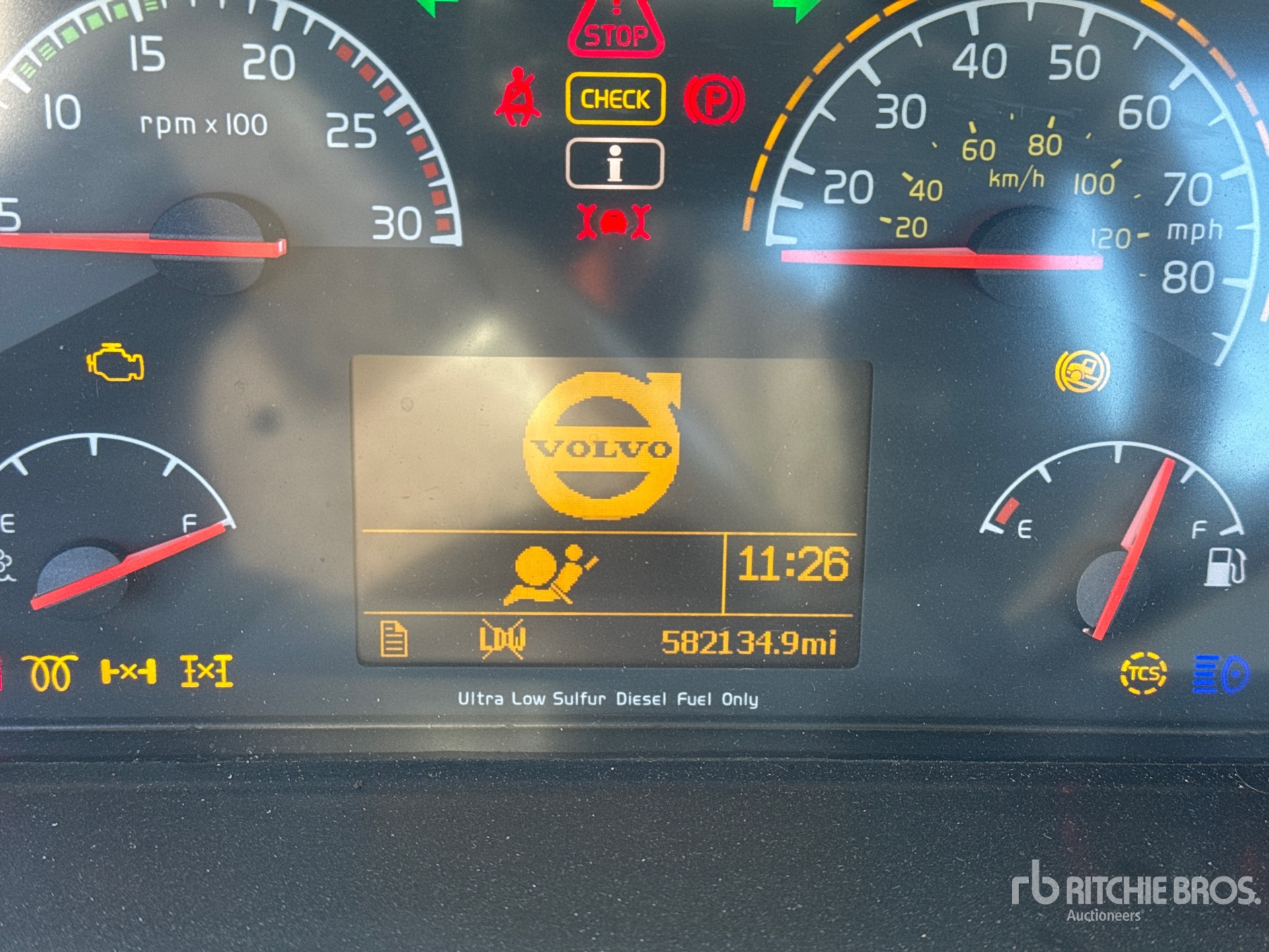 General Appearance with Hour Meter / Odometer