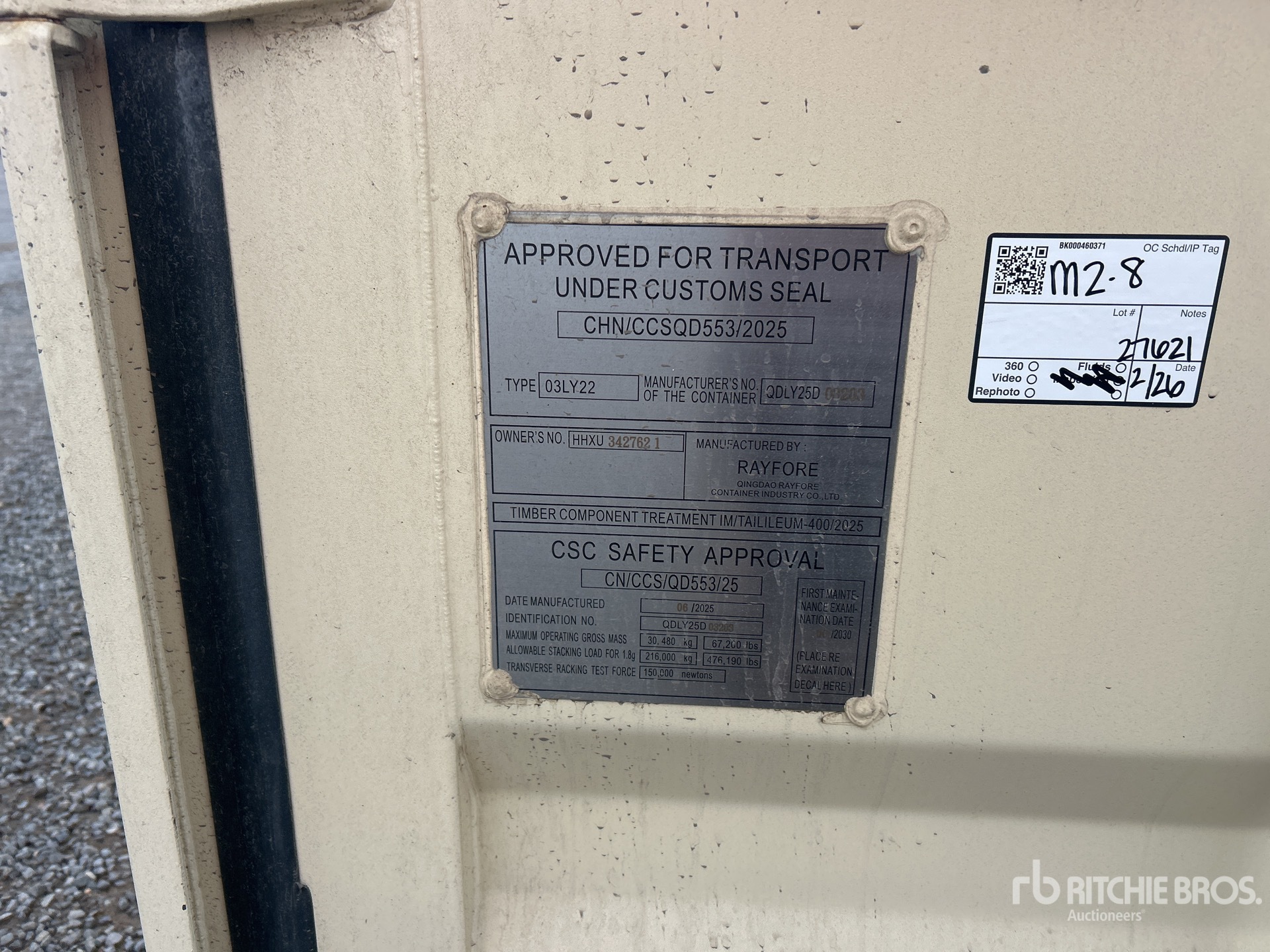 General Appearance with Seriennummer / FIN