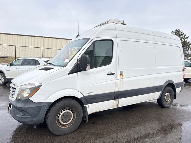 2014 Freightliner 2500 Refrigerated Van Thermo-King V-300 Cargo Van