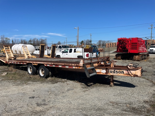 1995 Hudson HDT20A 24 ft T/A Tilt Deck Trailer