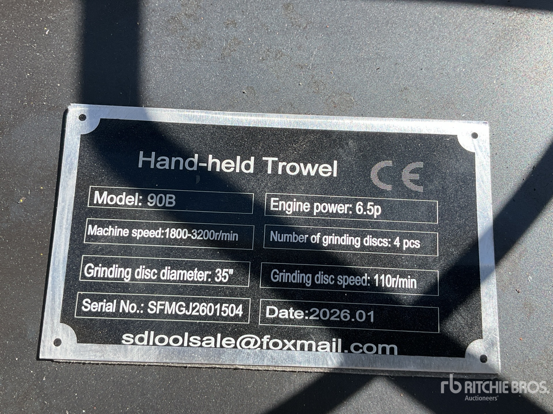 General Appearance with Numero seriale/numero d’identificazione del veicolo (VIN)