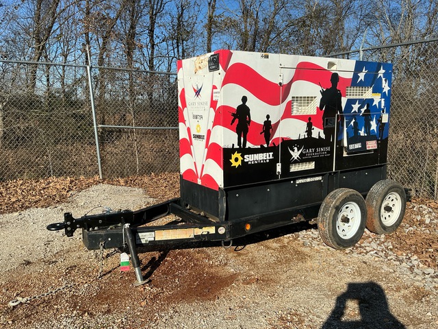 2016 Multiquip Whisperwatt DCA-70SSIU4F 56 kW Mobile Generator Set