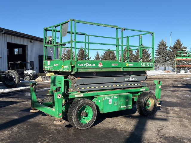 2015 Skyjack SJ7127 RT Dual Fuel 4x4 Scissor Lift
