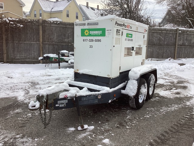 2015 Airman SDG65S-8C1 63 kVA Mobile Generator Set 2015 Airman SDG65S-8C1 63 kVA Mobile Generator Set