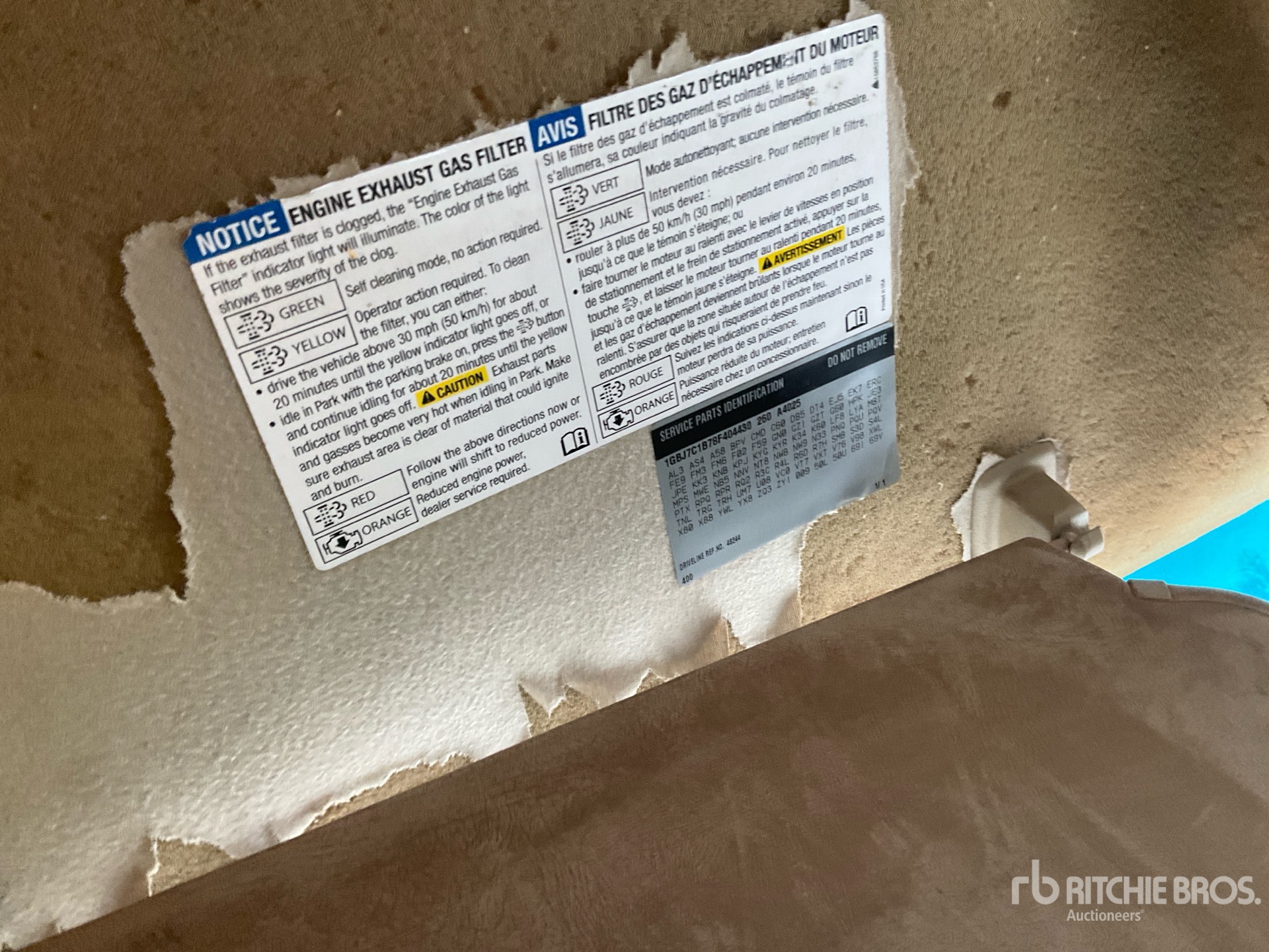 General Appearance with Seriennummer / FIN