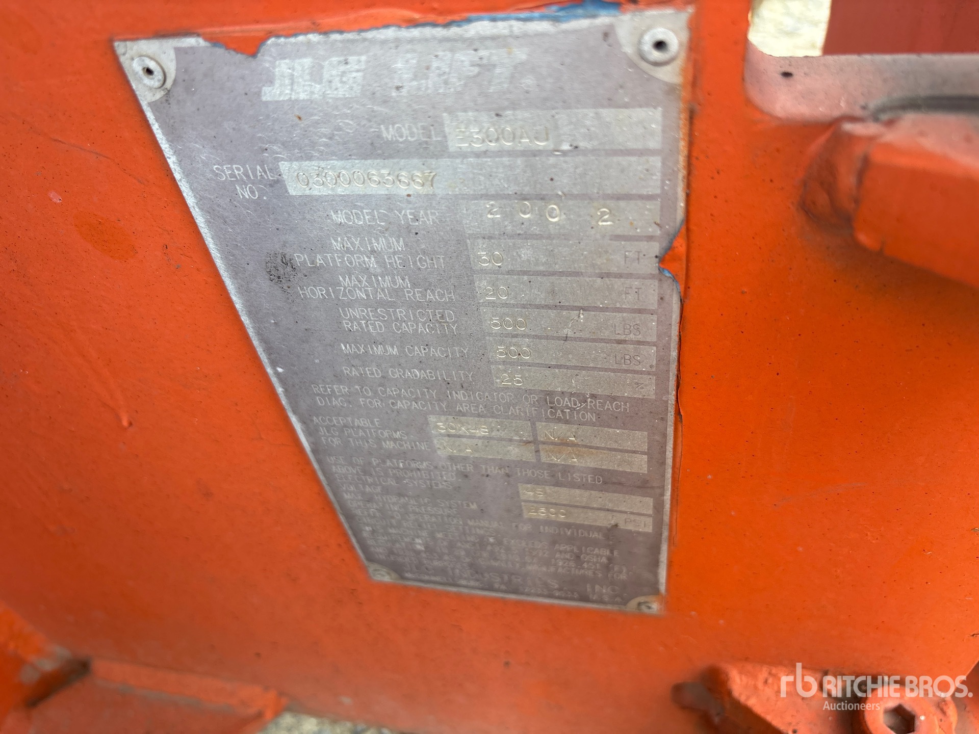 General Appearance with Numer seryjny/numer identyfikacyjny pojazdu