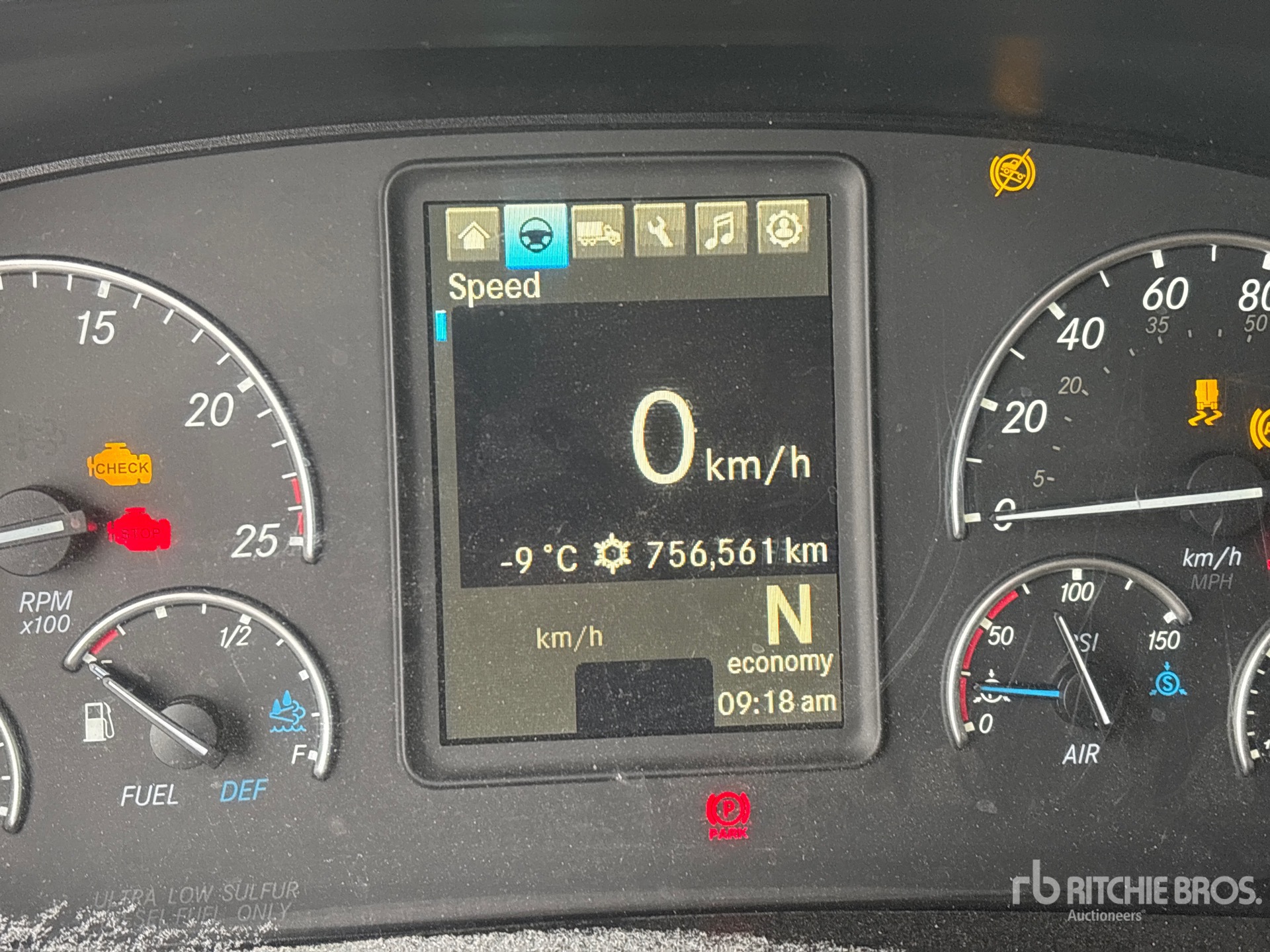 General Appearance with Hour Meter / Odometer