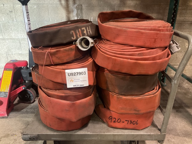 Qty of (5) 2"x50 Hoses & Qty of (11) 3"x50 Hoses Heavy duty
