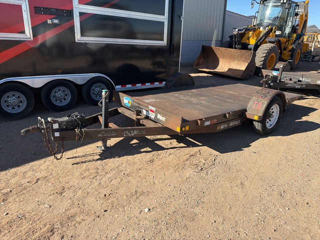 2009 Texas Brag HET 5000 12 ft S/A Tilt Deck Trailer