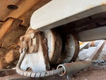 Undercarriage with Right Carrier Rollers