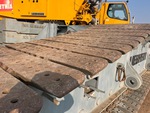 Undercarriage with Left Track Pads