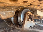 Undercarriage with Left Track Rollers