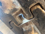 Undercarriage with Left Track Links