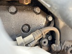 Upper Engine with Oil Leaks