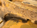 Crane Superstructure with Wear Pads