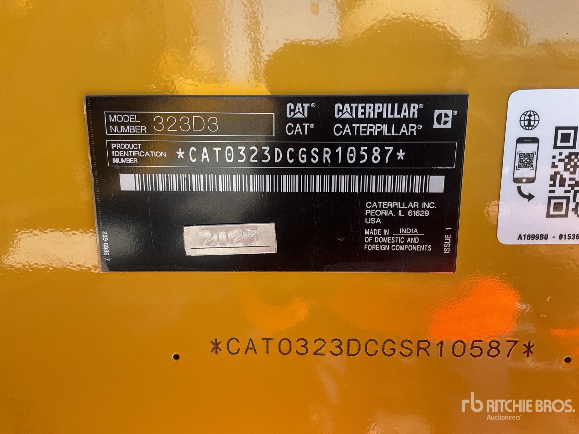 General Appearance with Numer seryjny/numer identyfikacyjny pojazdu