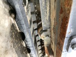 Undercarriage with Left Track Rollers