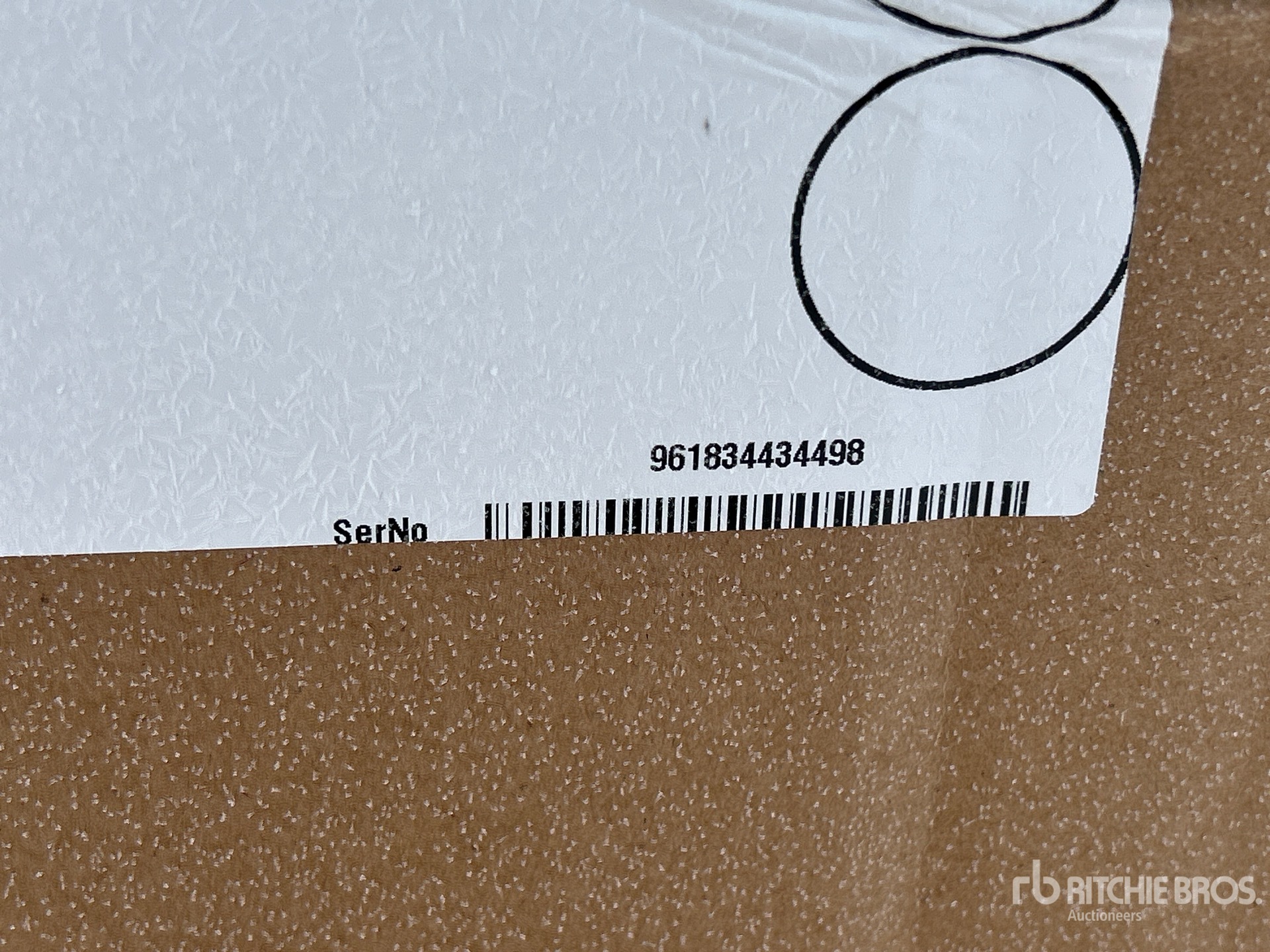 General Appearance with N.º de serie/VIN