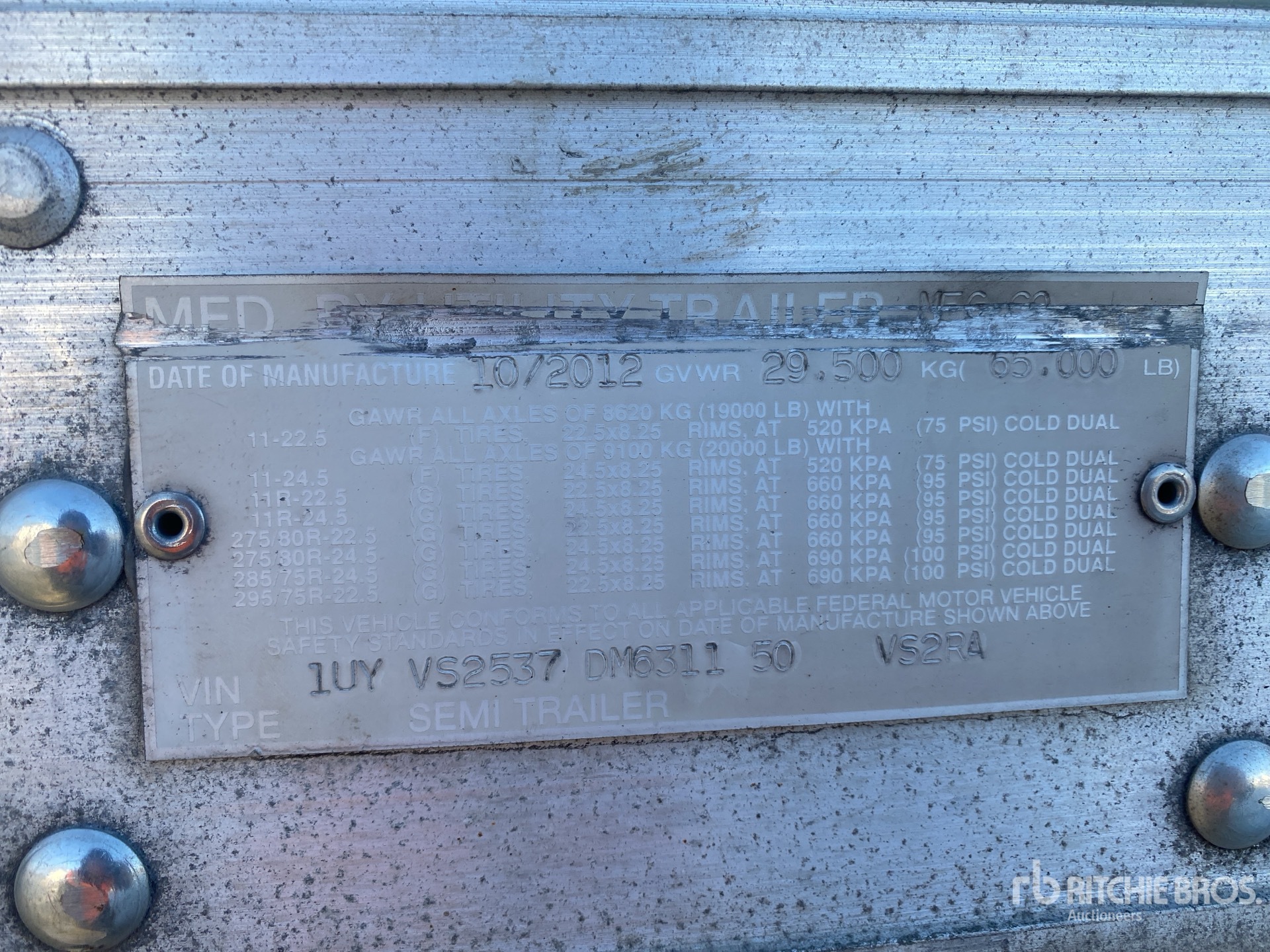 General Appearance with Seriennummer / FIN