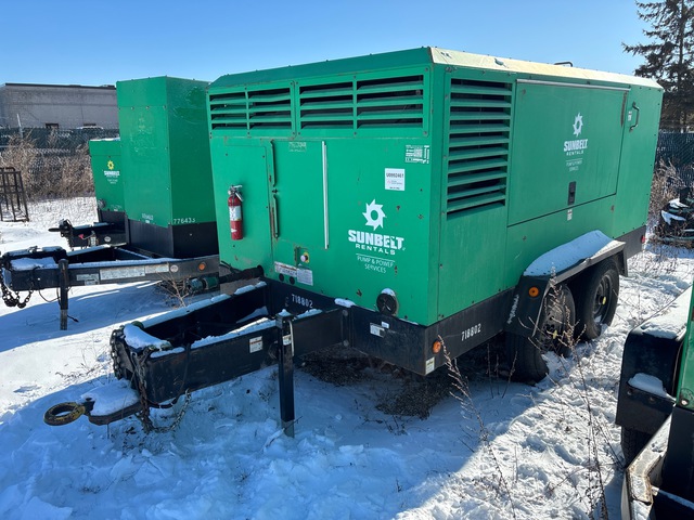 2015 Doosan HP750WCUT4FCS 750 cfm Mobile Air Compressor