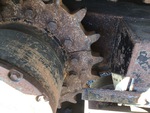 Undercarriage with Left Sprocket