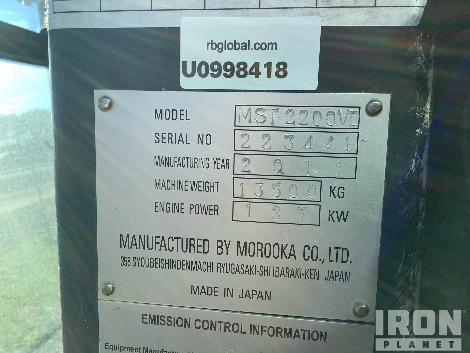 Aspect général with Numéro de série/Numéro d'identification du véhicule automobile