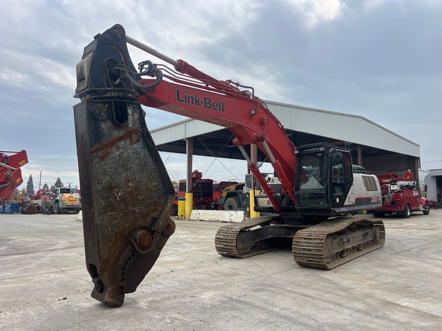 2016 Link-Belt 350X4 Tracked Excavator w/Shear