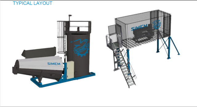 2025 Simem Betonwash 2.0 with Water Wash Unit (Unused)