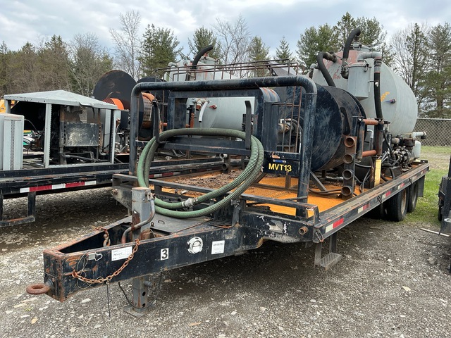 Appalaction Trailers LK-HP T/A Vacuum Excavation Unit