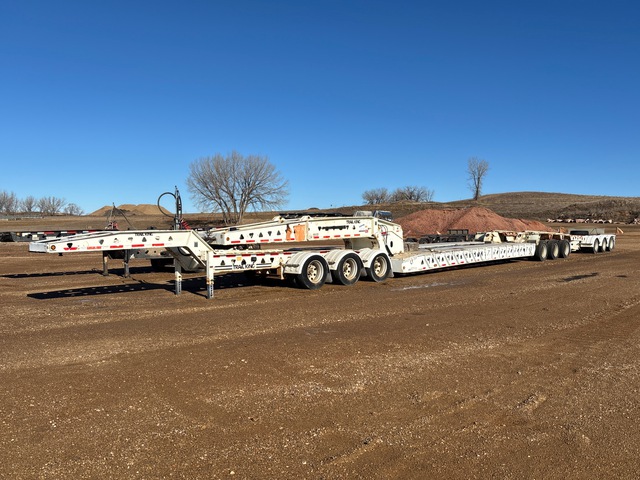2007 Trail King TKMB3 160000 lb Tri/A Lowboy Trailer