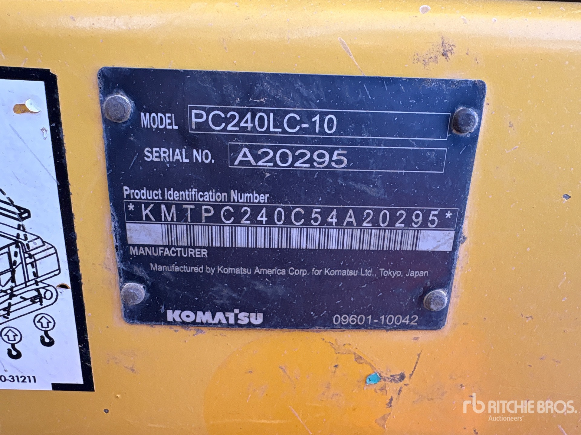 General Appearance with Numer seryjny/numer identyfikacyjny pojazdu