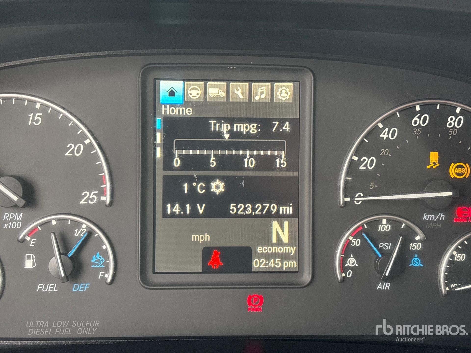 General Appearance with Hour Meter / Odometer