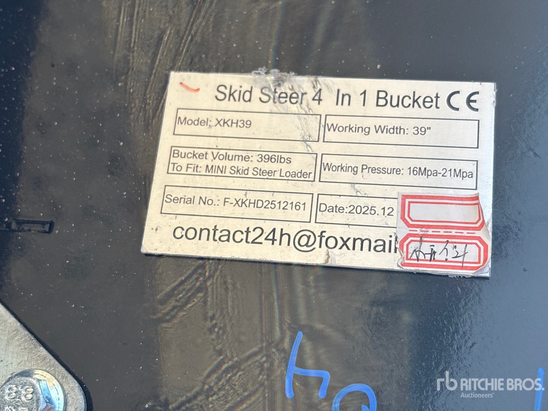 General Appearance with Numero seriale/numero d’identificazione del veicolo (VIN)