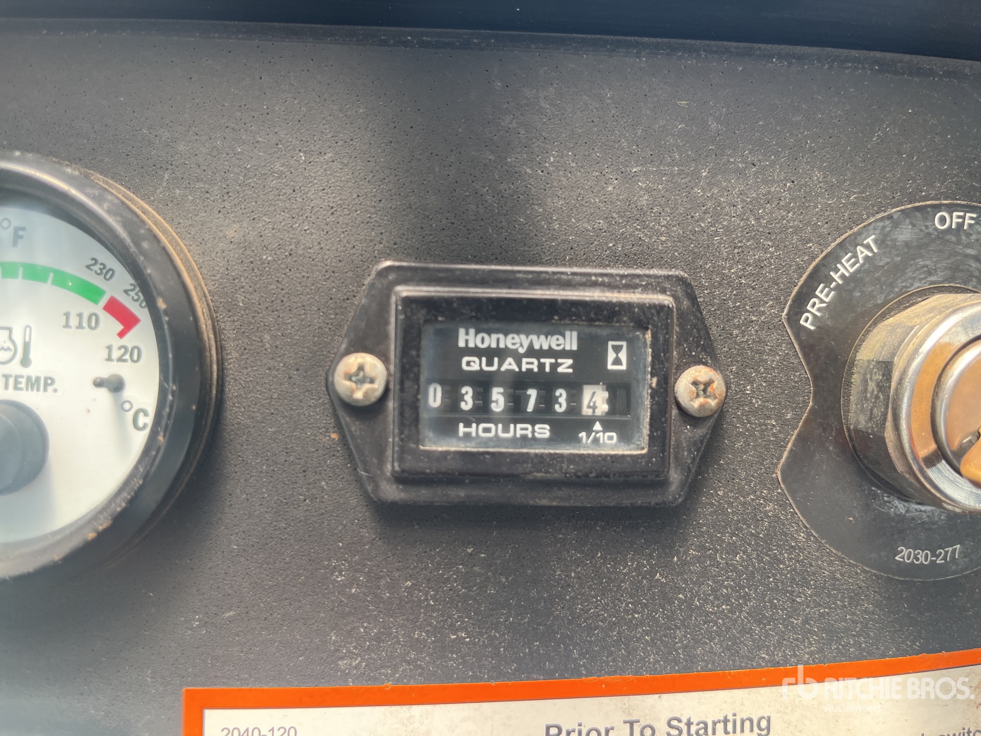 General Appearance with Hour Meter / Odometer