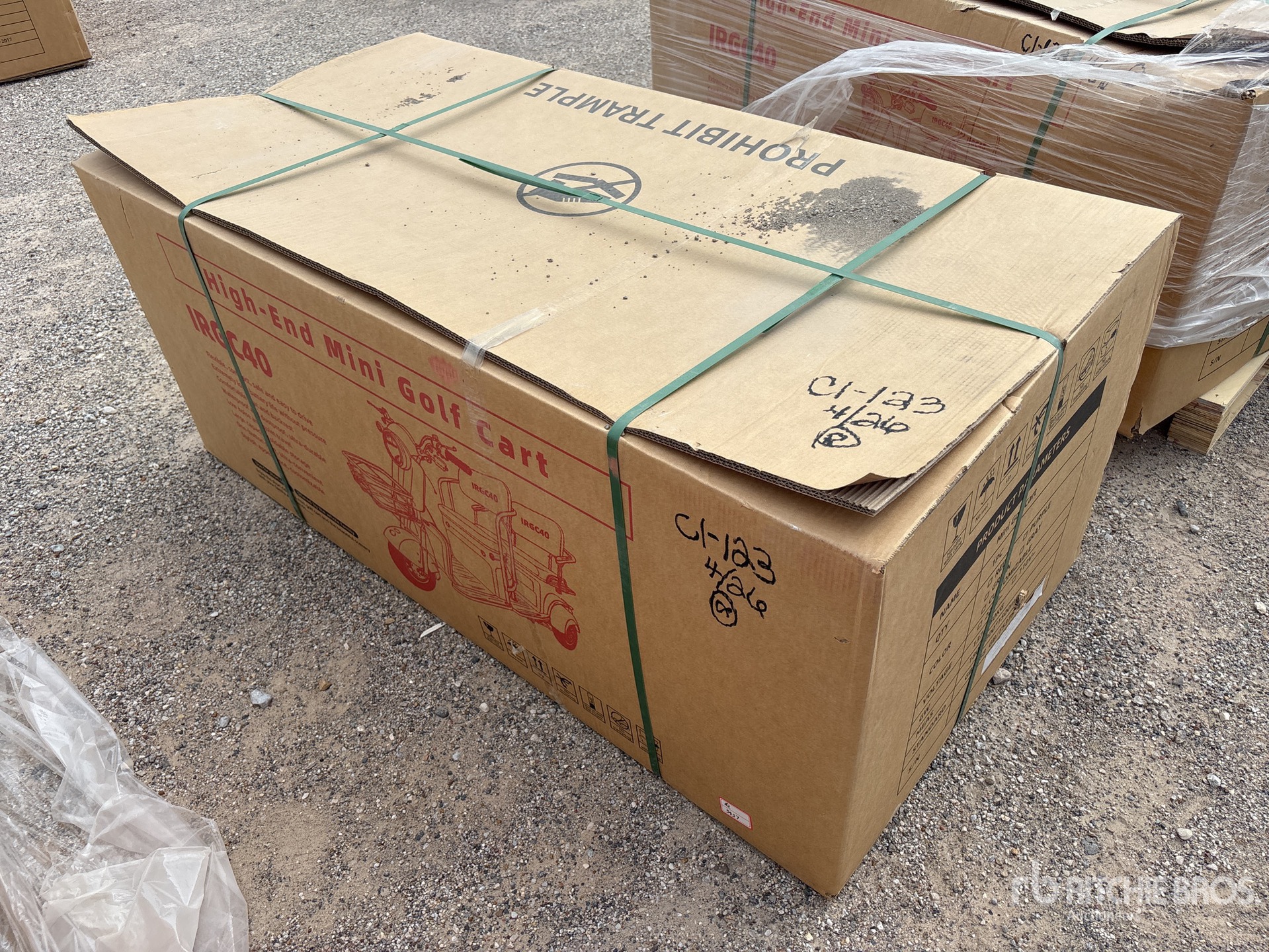 General Appearance with Picture, Left Front Corner