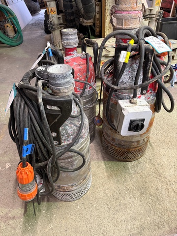 Quantity of (3) Grindex 8104.181 Electric Submersible Water Pump