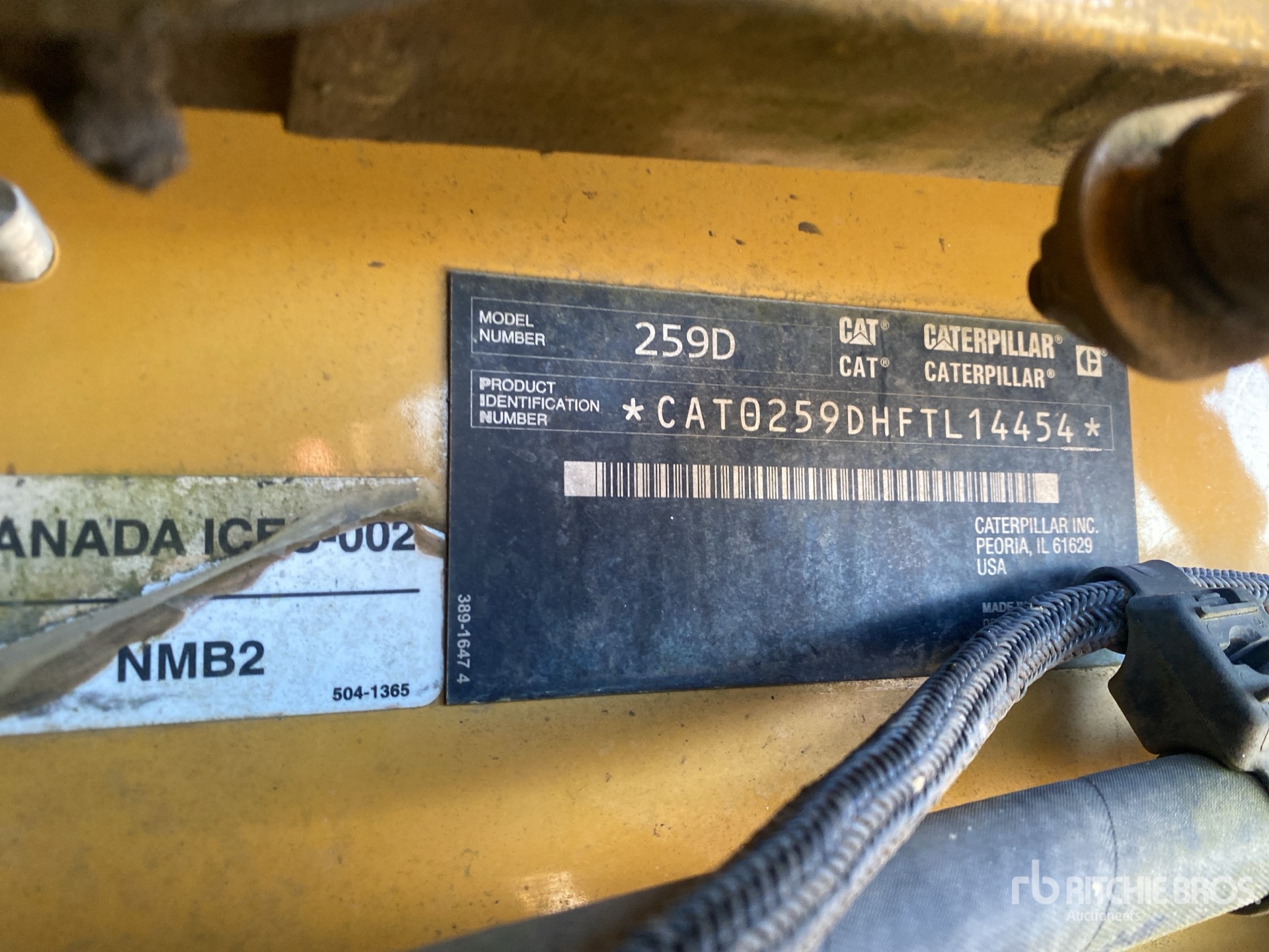 General Appearance with Numer seryjny/numer identyfikacyjny pojazdu