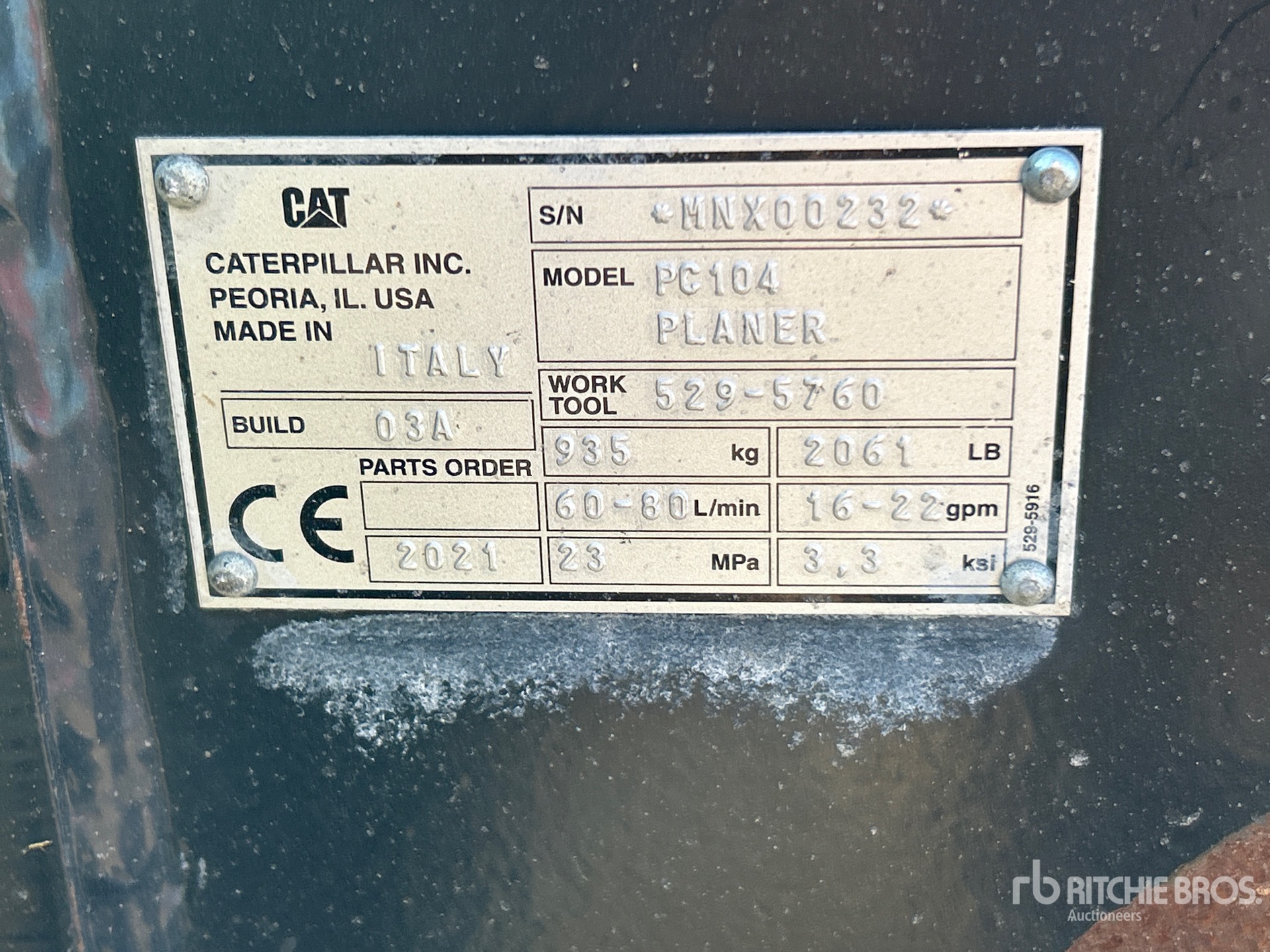 General Appearance with Numero seriale/numero d’identificazione del veicolo (VIN)