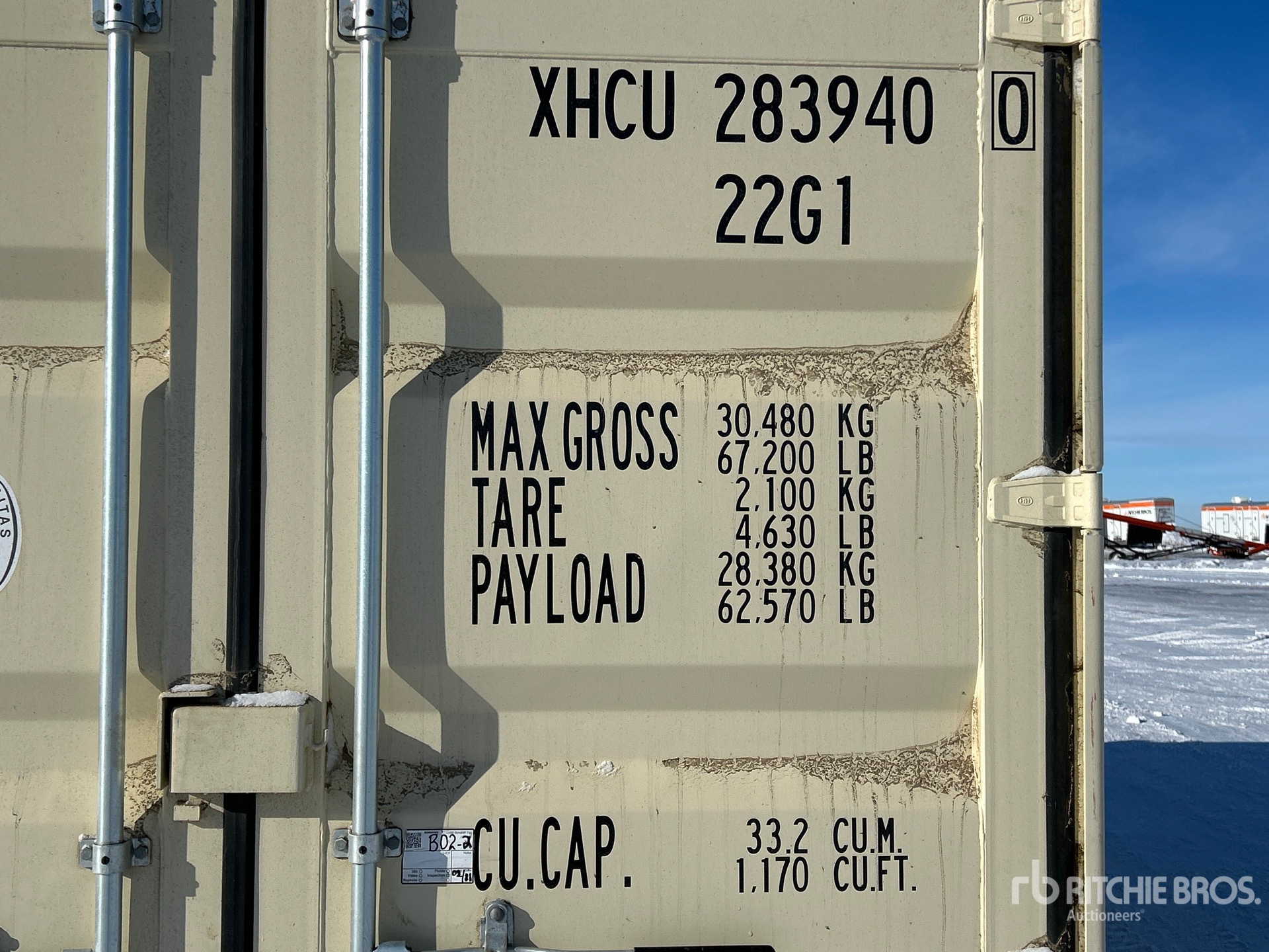 General Appearance with N.º de serie/VIN