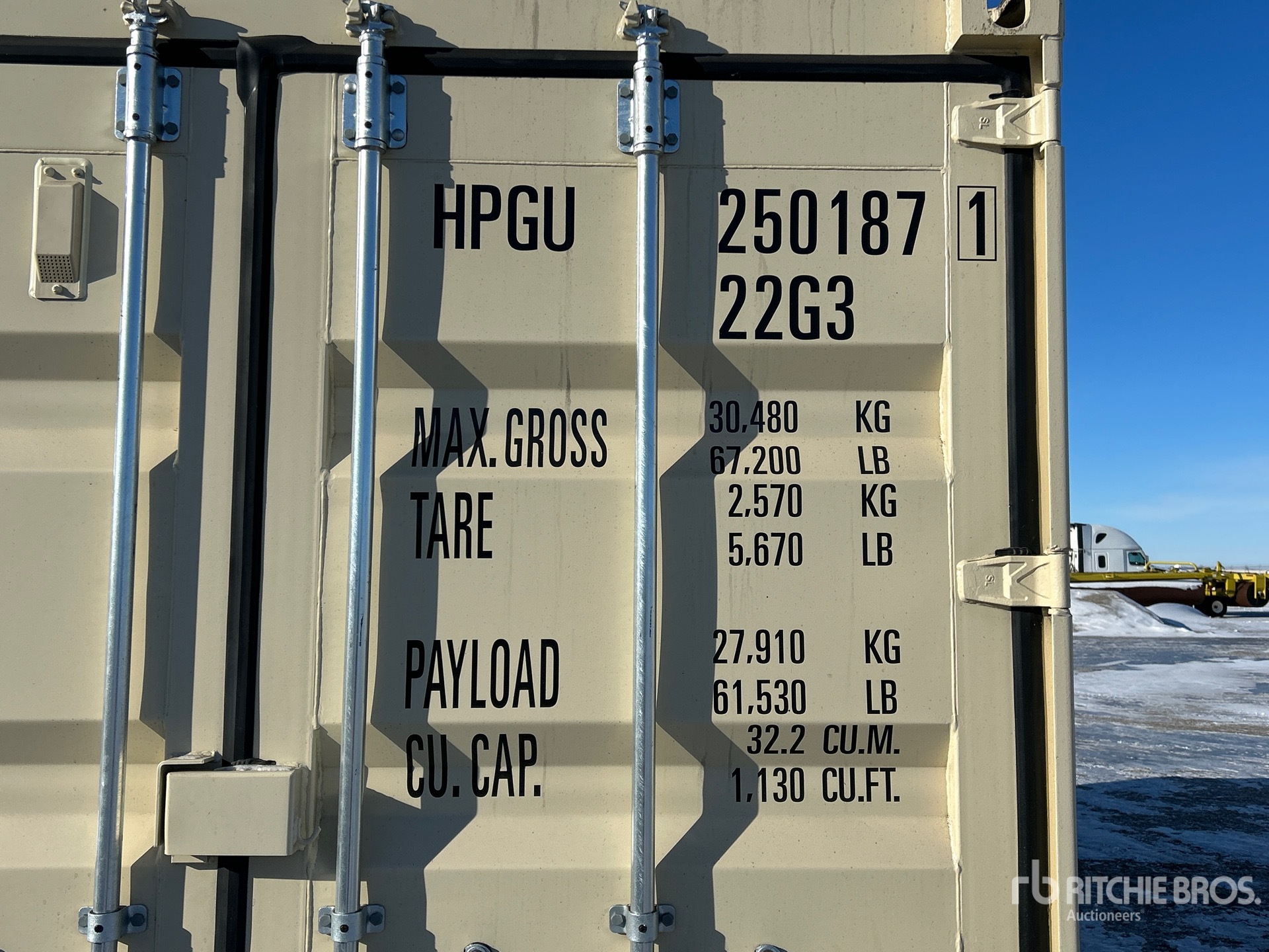 General Appearance with N.º de serie/VIN