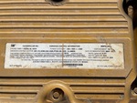 Engine with Emission Label
