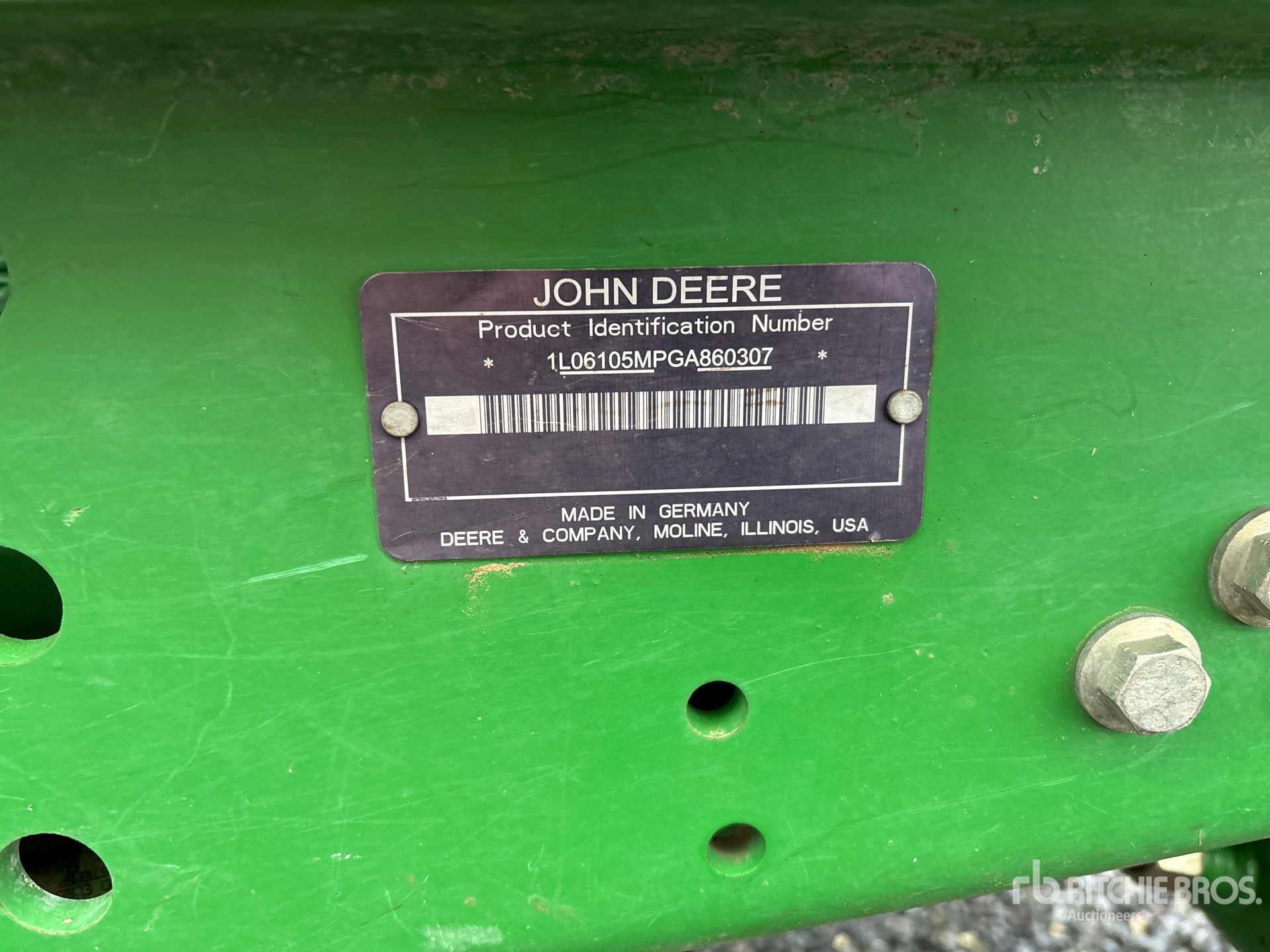 General Appearance with Seriennummer / FIN