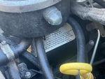 Engine with Emission Certification Label