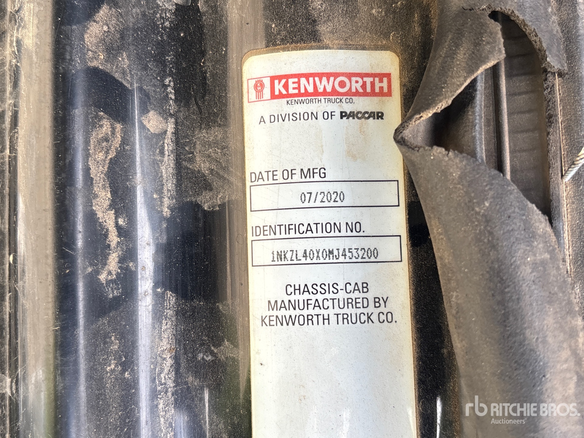 General Appearance with N.º de serie/VIN