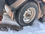 Trailer Chassis with Tire Condition