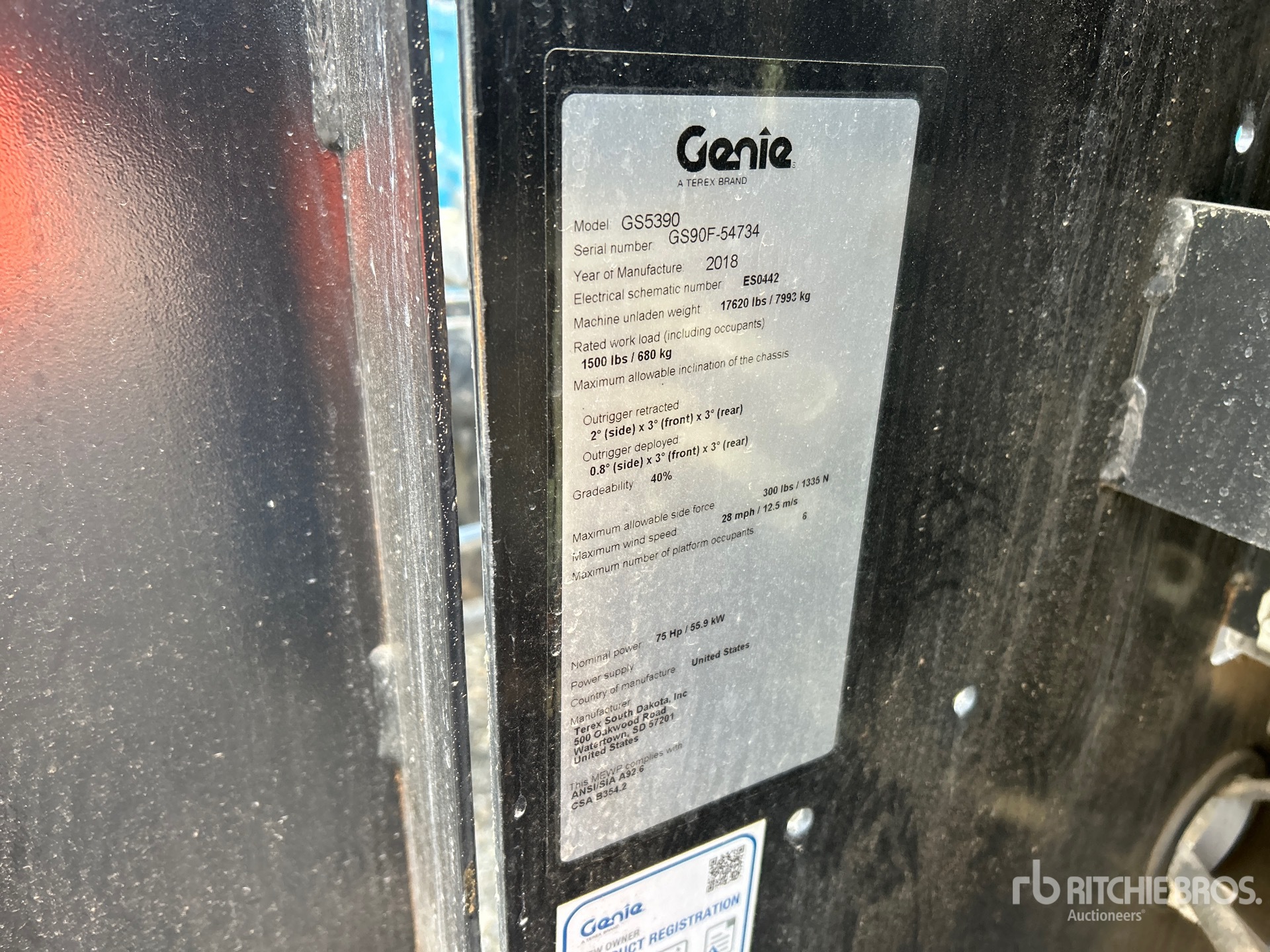 General Appearance with Numero seriale/numero d’identificazione del veicolo (VIN)