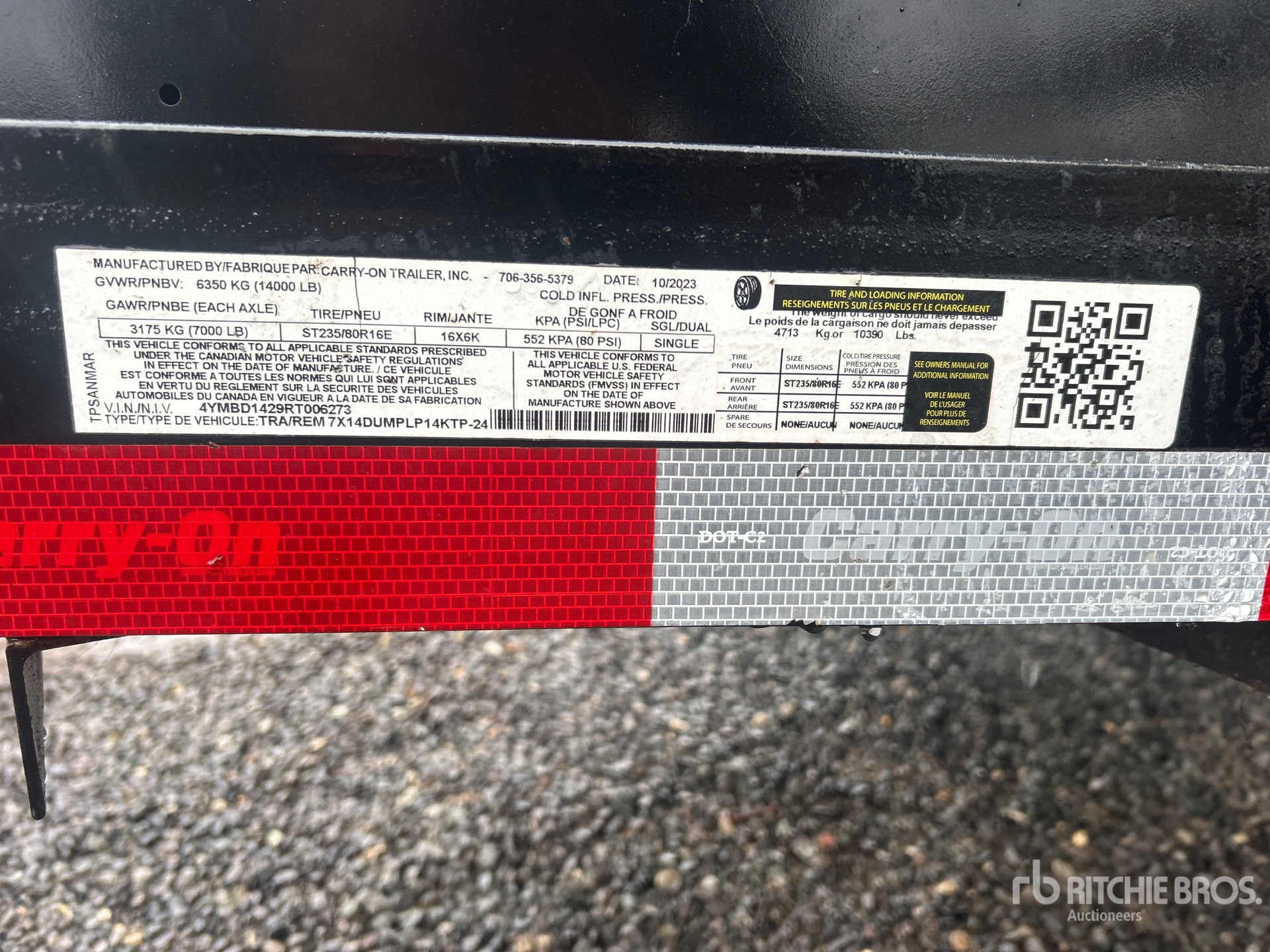 General Appearance with Seriennummer / FIN