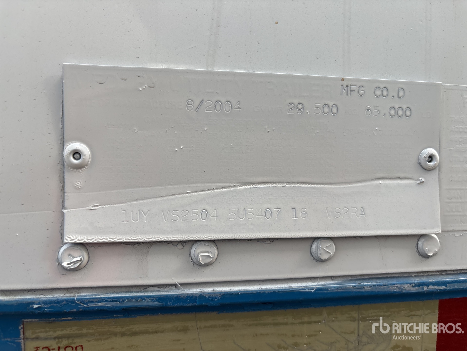 General Appearance with Seriennummer / FIN